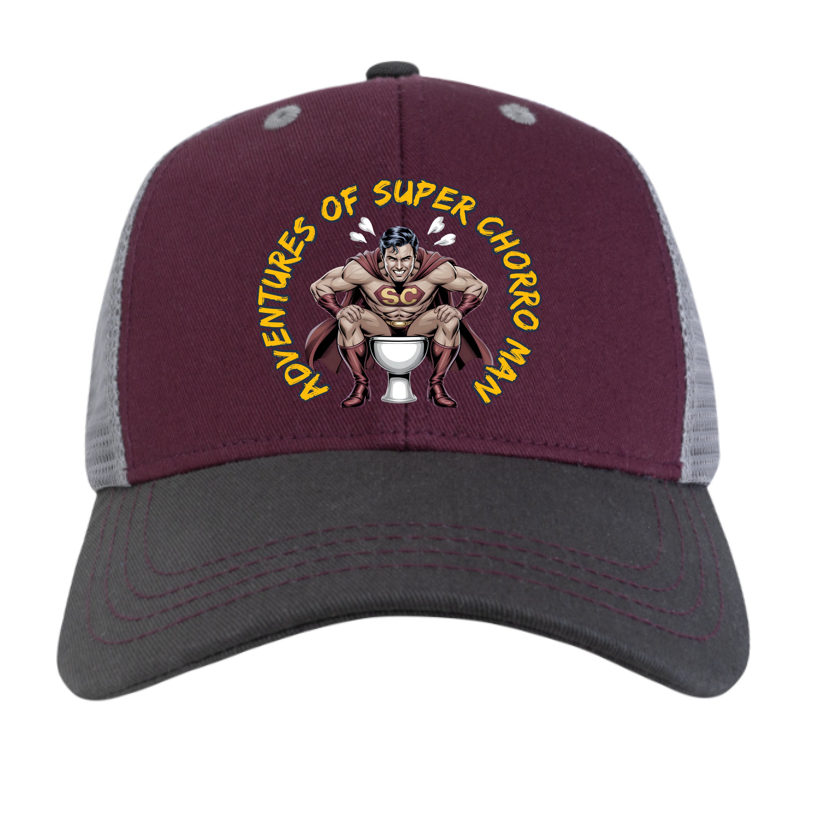 Maroon/Char/Gy - FRONT