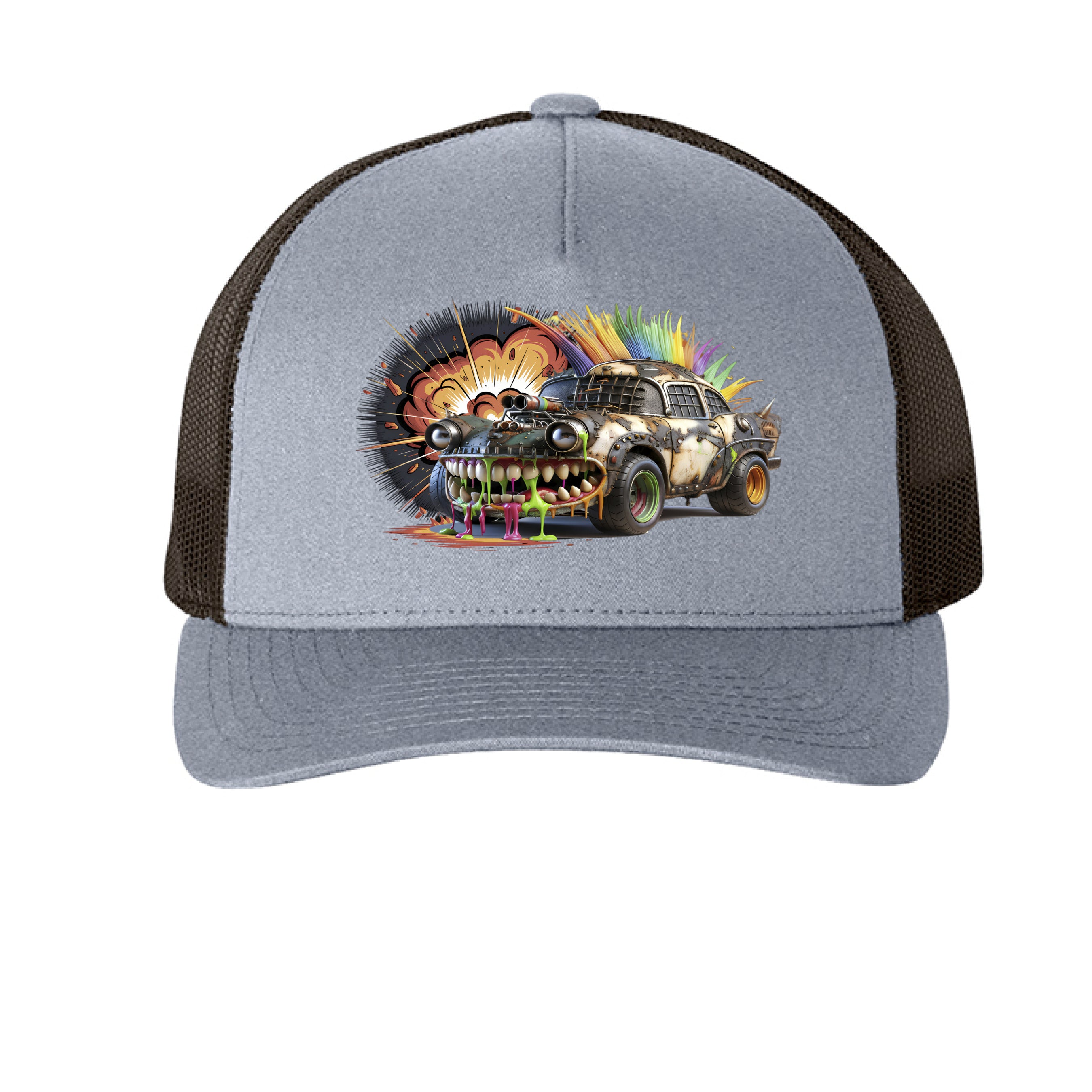 Heather/ Black - FRONT