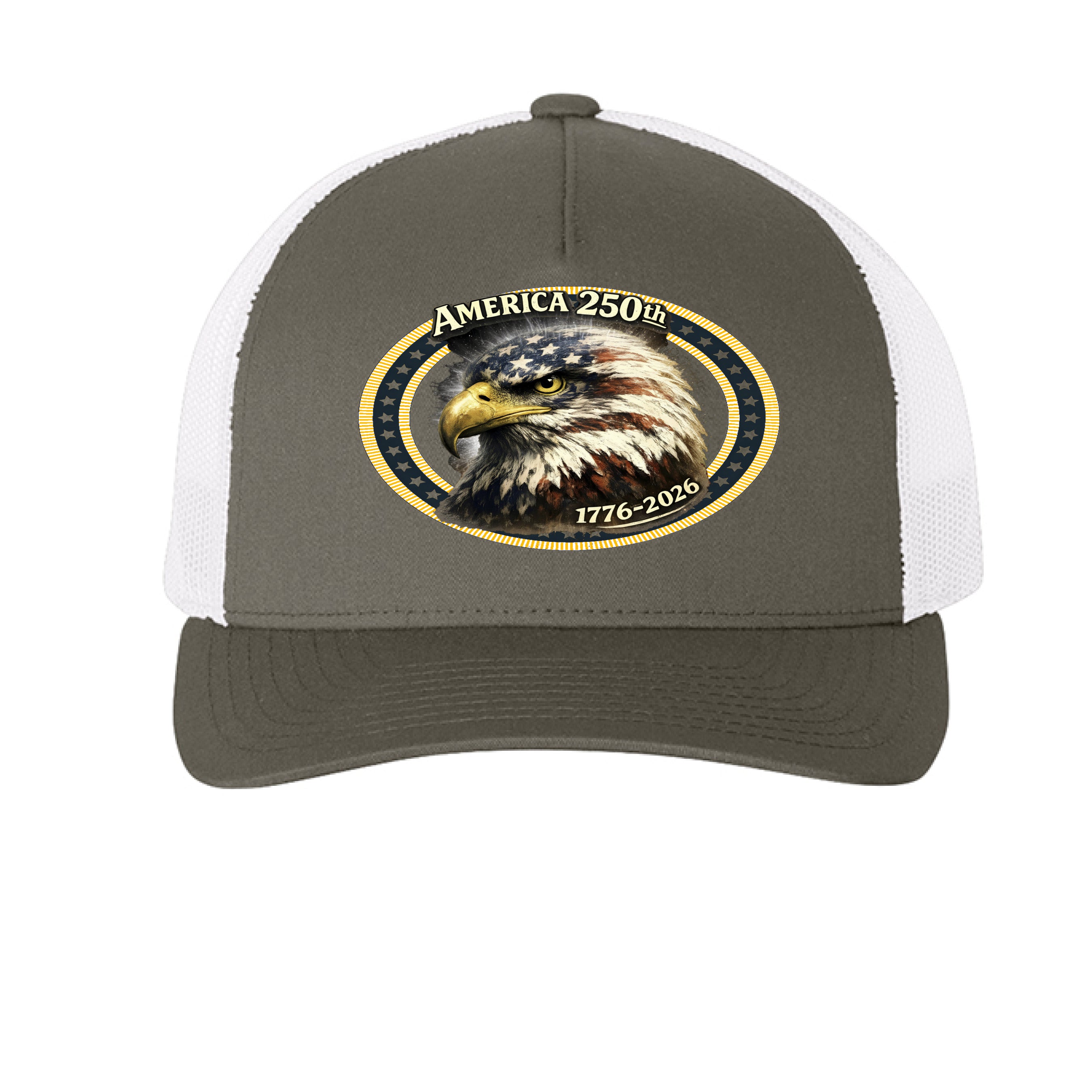 Charcoal/ White - FRONT